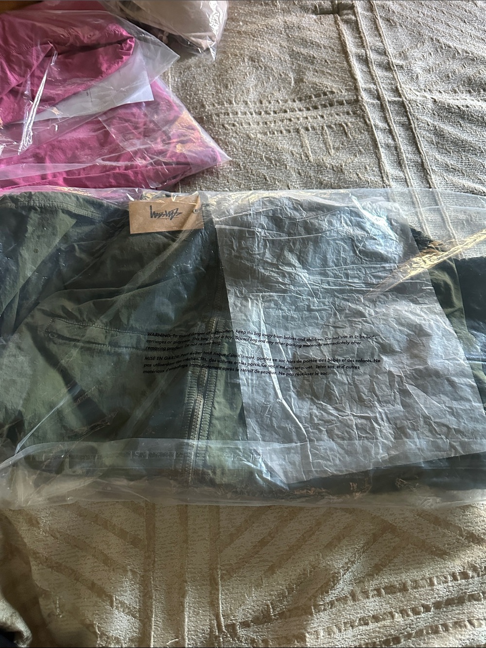 Stussy Lightweight Jacket Hooded brand new